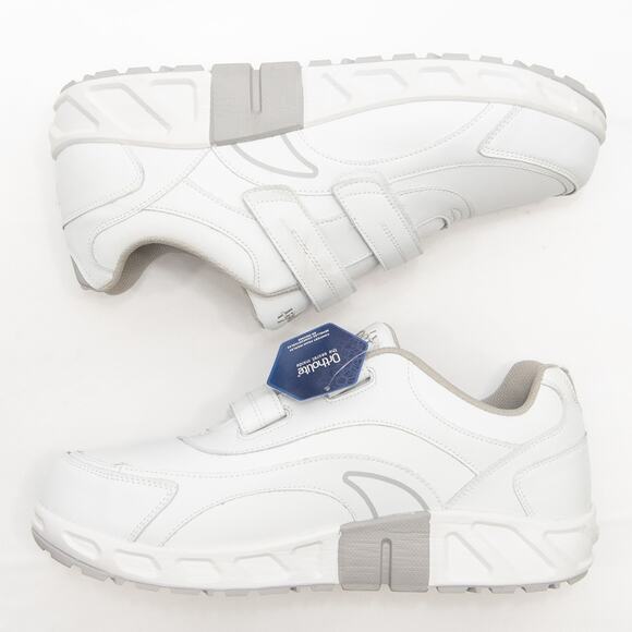 Propét White Malcolm Strap Sneakers Size 15 - Picture 5 of 10